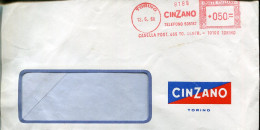 X0934 Italia, Red Meter Freistempel Ema, Torino 1968 Cinzano - Maschinenstempel (EMA)