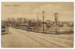 Prentbriefkaart Doesburg - Schipbrug ( Gasfabriek ) - Autres & Non Classés