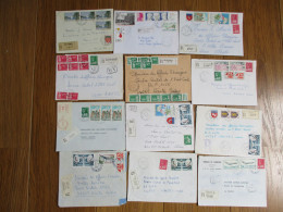 Lots Lettres Recommandées En état N°9 - 1961-....