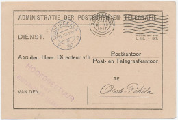 Dienst Posterijen Den Haag - Oude Pekela 1917 - Vermissing - Ohne Zuordnung