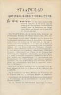 Staatsblad 1928 : Autobusdienst Ellewoutsdijk - Goes Enz. - Historical Documents