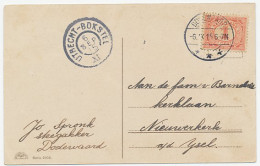 Trein Grootrondstempel : Utrecht - Bokstel XI 1915 - Lettres & Documents