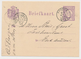 Kleinrondstempel Bergum 1880 - Zonder Classificatie