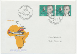 Flight Cover / Postmark Switzerland 1977 Elephant - Zurich - Gao Mali - Sonstige & Ohne Zuordnung