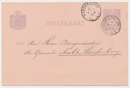 Kleinrondstempel Veenhuizen (Dr:) 1888 - Non Classés