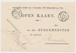 Kleinrondstempel Diever - Dieverbrug 1897 - Non Classés