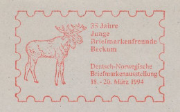 Meter Cut Germany 1994 Elk - Moose - Other & Unclassified