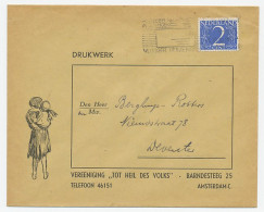 Envelop Amsterdam 1949 - Tot Heil Des Volks - Non Classés