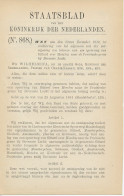 Staatsblad 1919 : Spoorlijn Sittard - Heerlen - Bovenste Locht - Historical Documents