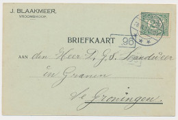 Firma Briefkaart Vroomshoop 1914 - J. Blaakmeer - Zonder Classificatie