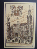 Nederland Venlo Stadhuis Met Wapen Pentekening - Venlo