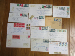 Lots Lettres Recommandées En état N°11 - 1961-....