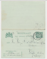 Briefkaart G. 64 Amsterdam - Velp 1907 - Postal Stationery