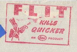 Meter Cover GB / UK 1951 Flit - Kills Quicker - Insecticide - Esso - Sonstige & Ohne Zuordnung