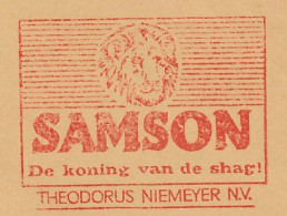 Meter Cover Netherlands 1962 Lion - Samson - Shag - Tobacco - Groningen - Andere & Zonder Classificatie