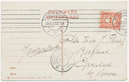 Perfin Verhoeven 356 - K - Den Haag 1907 - Zonder Classificatie