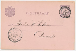 Kleinrondstempel Zonnemaire 1897 - Maand Kopstaand - Unclassified