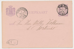 Kleinrondstempel Waalwijk 1889 - Unclassified