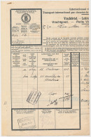 Vrachtbrief N.S. Breukelen - Belgie 1933 - Ohne Zuordnung
