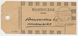 Treinblokstempel : Roosendaal - Amsterdam B 1966 - Unclassified