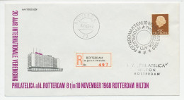 Aangetekend Rotterdam 1968 - 20 Jaar I.V. Philatelica - Ohne Zuordnung
