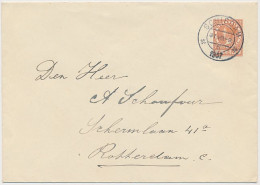 Envelop G. 23 B Schiedam - Rotterdam 1937 - Entiers Postaux