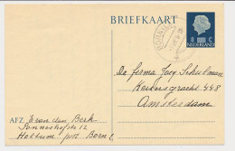 Briefkaart G. 323 Holtum Born - Amsterdam 1958 - Postal Stationery