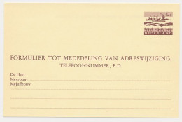 Verhuiskaart G. 34 - Postal Stationery