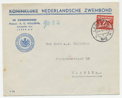 Envelop Laren 1943 - Koninklijke Ned. Zwembond - Non Classés