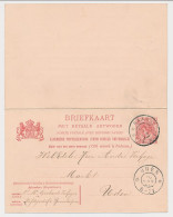 Briefkaart G. 66 Raamsdonksveer - Uden 1906 ( Kaart Buitenland ) - Postal Stationery