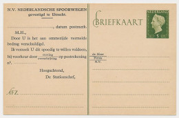 Spoorwegbriefkaart G. NS291a I - Postal Stationery