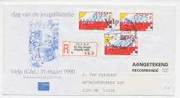 Aangetekend Velp 1990 - Dag Jeugdfilatelie - Non Classés