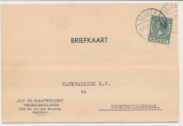 Firma Briefkaart Velsen 1936 - Plaatwellerij - Non Classés
