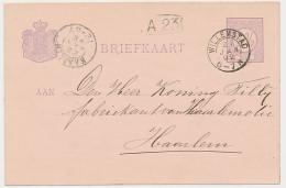 Kleinrondstempel Willemstad 1892 - Non Classés