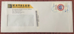 TURKEY,TURKEI,TURQUIE ,CORLU  TO TEKIRDAG  , 2018  COVER - Lettres & Documents