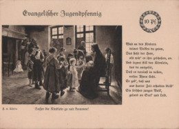 118686 - Evangelischer Jugendpfennig Mit Gedicht - Autres & Non Classés