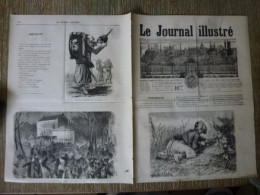 Le Journal Illustré Aout 1870 Turgo à L'Affut Fusil Chassepot Brasseries De Berlin - Magazines - Before 1900