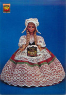 Greetings From Belgium Folk Doll Postcard - Other & Unclassified