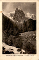 Rosenlaui Mit Well- Und Wetterhorn (7818) * 20. 7. 1919 - Meiringen