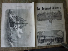 Le Journal Illustré Aout 1870 Maréchal Mac Mahon Canrobert  Marins De La Flotte - Magazines - Before 1900