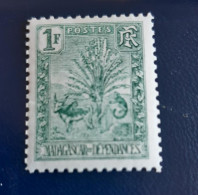 Zébu 1903 1fr Yvert 75 MH - Unused Stamps