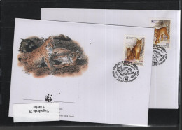 WWF Issue Michel Cat.No. Belarus 373/375 FDC - FDC