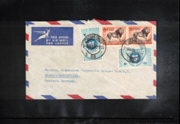 South Africa 1959 Interesting Airmail Letter - Brieven En Documenten