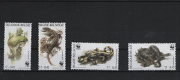 WWF Issue Michel Cat.No. Belgien 2947/2950 Mnh/** - Unused Stamps