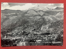 Cartolina - Susa ( Torino ) - Panorama Col Rocciamelone - 1960 Ca. - Autres & Non Classés
