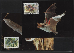 WWF Issue Michel Cat.No. Bulgarien 3741/3744 MC - Maximum Cards