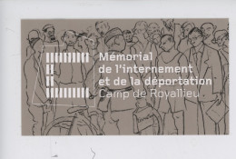 Ticket Compiègne Camp De Royallieu - Mémorial Internement Et Déportation (Transit Nazi 1941-1944 50 000 Morts) - Tickets D'entrée