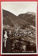 Cartolina - Brusson ( Valle D'Aosta ) - Dalla Pineta - 1939 - Other & Unclassified