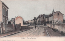 SAINT LEU LA FORÊT-rue De Pontoise (colorisée) - Saint Leu La Foret