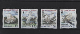 WWF Issue Michel Cat.No. Grönland 331/334 Mnh/** - Unused Stamps